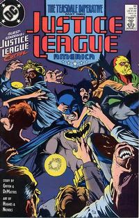 Cover for Justice League America (DC, 1989 series) #32 [Direct]