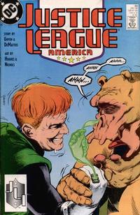 Cover for Justice League America (DC, 1989 series) #33 [Direct]