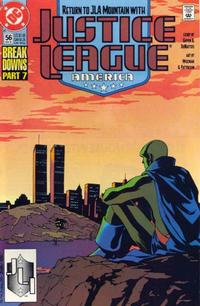 Cover Thumbnail for Justice League America (DC, 1989 series) #56 [Direct]
