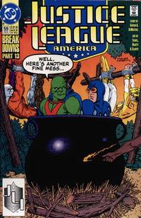 Cover Thumbnail for Justice League America (DC, 1989 series) #59 [Direct]
