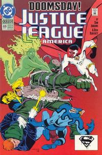 Cover Thumbnail for Justice League America (DC, 1989 series) #69 [Direct]