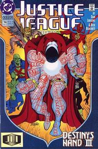 Cover Thumbnail for Justice League America (DC, 1989 series) #74 [Direct]