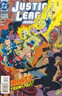 Cover Thumbnail for Justice League America (DC, 1989 series) #97 [Direct Sales]