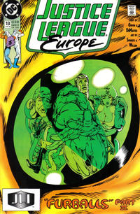 Cover Thumbnail for Justice League Europe (DC, 1989 series) #13 [Direct]