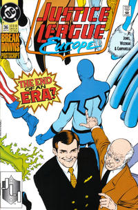 Cover Thumbnail for Justice League Europe (DC, 1989 series) #36 [Direct]