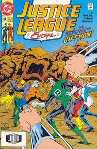 Cover Thumbnail for Justice League Europe (DC, 1989 series) #41 [Direct]