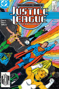 Cover Thumbnail for Justice League International (DC, 1987 series) #10 [Direct]