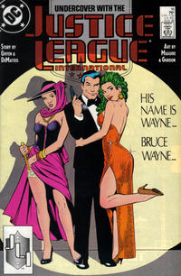Cover Thumbnail for Justice League International (DC, 1987 series) #16 [Direct]