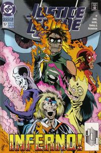 Cover Thumbnail for Justice League International (DC, 1993 series) #57 [Direct]