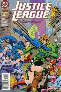 Cover Thumbnail for Justice League International (DC, 1993 series) #67 [Direct Sales]