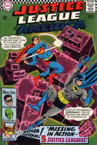 Cover for Justice League of America (DC, 1960 series) #52