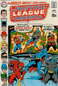 Cover for Justice League of America (DC, 1960 series) #82