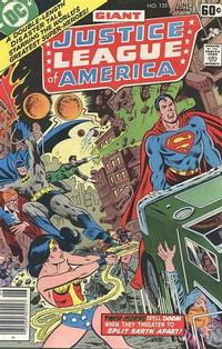 Cover for Justice League of America (DC, 1960 series) #155