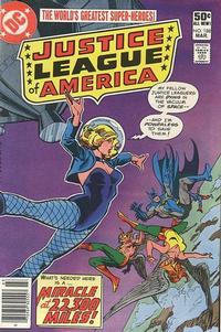 Cover for Justice League of America (DC, 1960 series) #188 [Newsstand]