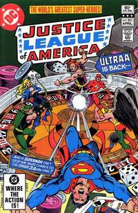 Cover for Justice League of America (DC, 1960 series) #201 [Direct]