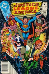 Cover Thumbnail for Justice League of America (DC, 1960 series) #217 [Newsstand]