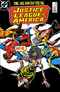 Cover for Justice League of America (DC, 1960 series) #249 [Direct]