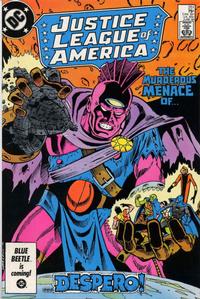 Cover for Justice League of America (DC, 1960 series) #251 [Direct]