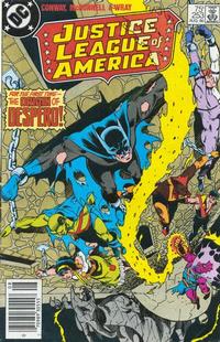 Cover Thumbnail for Justice League of America (DC, 1960 series) #253 [Newsstand]