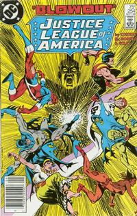Cover Thumbnail for Justice League of America (DC, 1960 series) #254 [Newsstand]