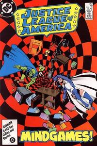 Cover for Justice League of America (DC, 1960 series) #257 [Direct]