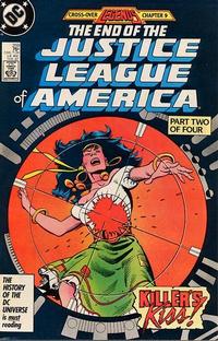 Cover for Justice League of America (DC, 1960 series) #259 [Direct]