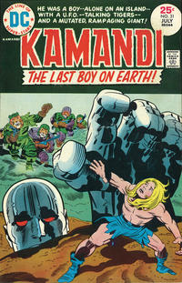 Cover for Kamandi, the Last Boy on Earth (DC, 1972 series) #31