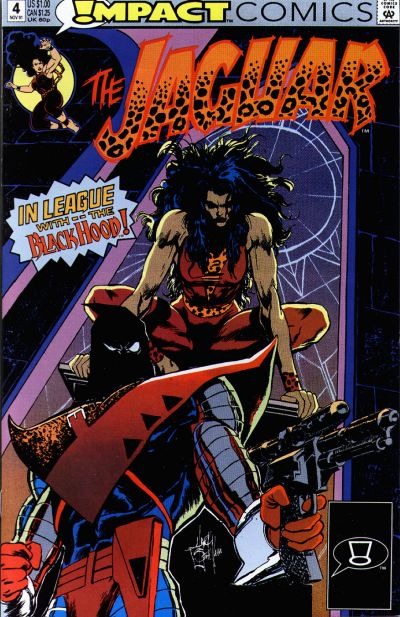 Cover for The Jaguar (DC, 1991 series) #4 [Direct]