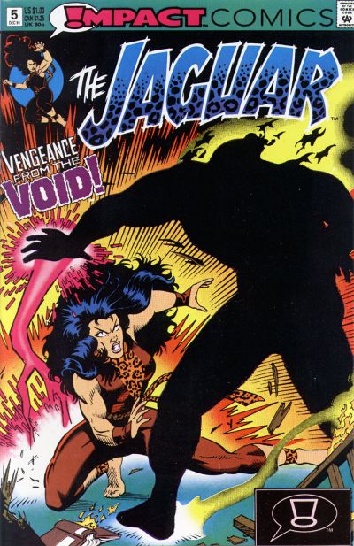 Cover for The Jaguar (DC, 1991 series) #5 [Direct]