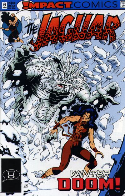 Cover for The Jaguar (DC, 1991 series) #6 [Direct]