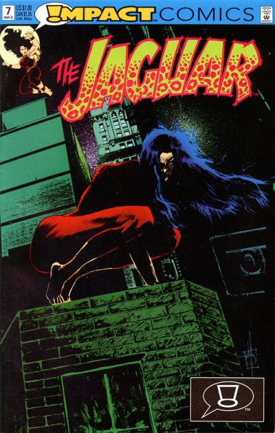 Cover for The Jaguar (DC, 1991 series) #7 [Direct]