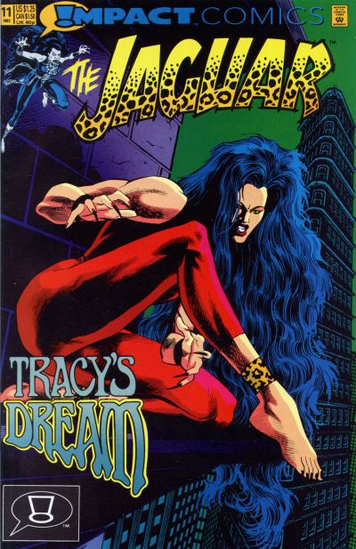Cover for The Jaguar (DC, 1991 series) #11 [Direct]