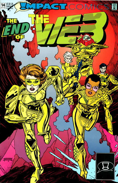 Cover for The Web (DC, 1991 series) #14