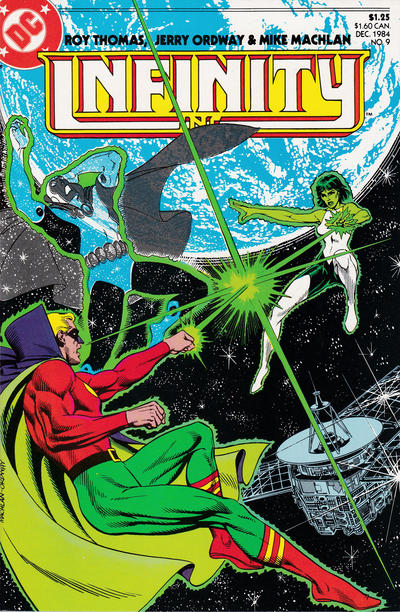 Cover for Infinity, Inc. (DC, 1984 series) #9