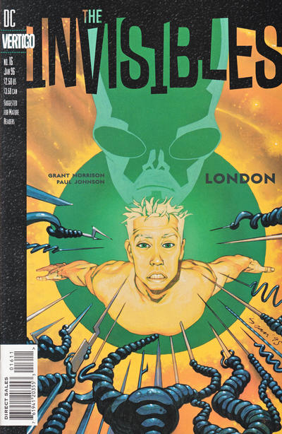 Cover for The Invisibles (DC, 1994 series) #16
