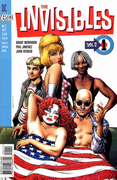 Cover for The Invisibles (DC, 1997 series) #1