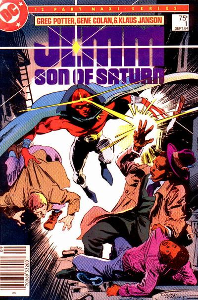Cover for Jemm, Son of Saturn (DC, 1984 series) #1 [Newsstand]