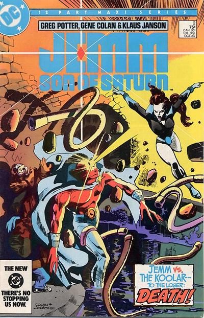 Cover for Jemm, Son of Saturn (DC, 1984 series) #2 [Direct]