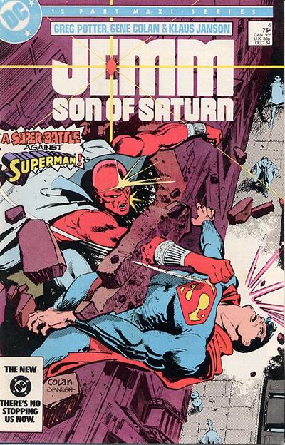 Cover for Jemm, Son of Saturn (DC, 1984 series) #4 [Direct]