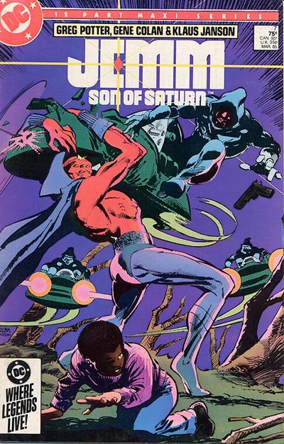 Cover for Jemm, Son of Saturn (DC, 1984 series) #7 [Direct]