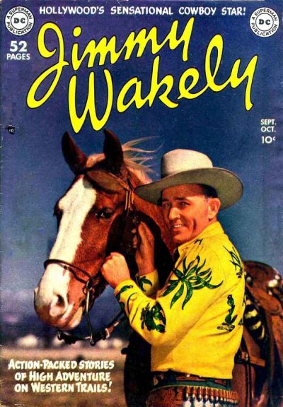 Cover for Jimmy Wakely (DC, 1949 series) #1