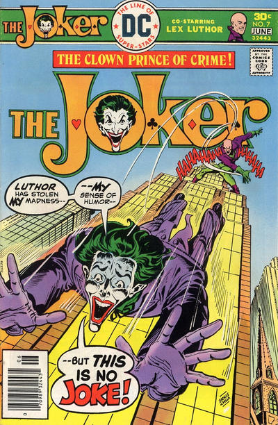 Cover for The Joker (DC, 1975 series) #7