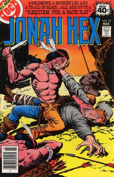 Cover for Jonah Hex (DC, 1977 series) #22