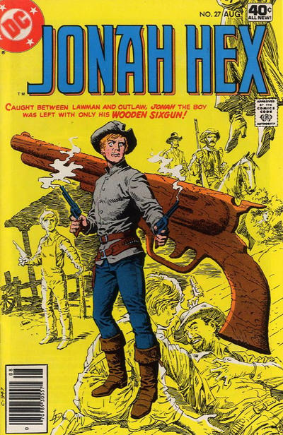 Cover for Jonah Hex (DC, 1977 series) #27