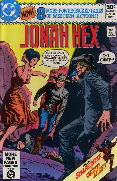 Cover for Jonah Hex (DC, 1977 series) #41 [Direct]