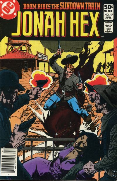 Cover for Jonah Hex (DC, 1977 series) #47 [Newsstand]