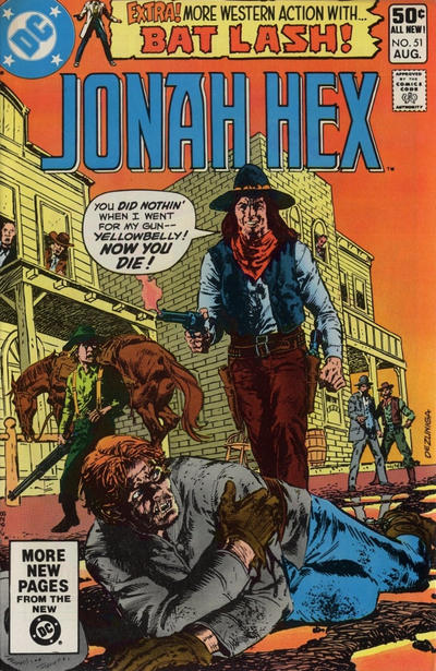 Cover for Jonah Hex (DC, 1977 series) #51 [Direct]