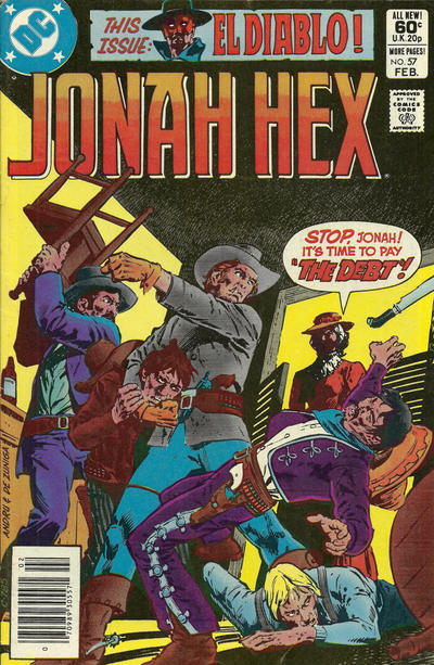 Cover for Jonah Hex (DC, 1977 series) #57 [Newsstand]
