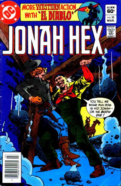 Cover for Jonah Hex (DC, 1977 series) #58 [Newsstand]