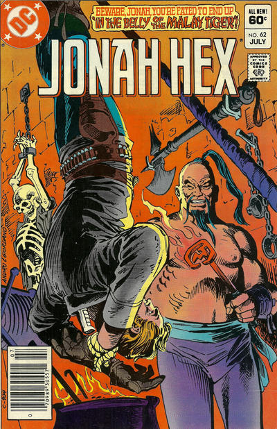 Cover for Jonah Hex (DC, 1977 series) #62 [Newsstand]